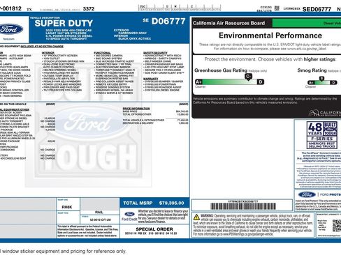 Used 2025 Ford F250 Lariat w/ Chrome Package image 2