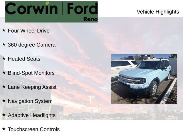 Certified 2024 Ford Bronco Sport Heritage w/ Heritage Convenience Package AWD/4WD image 7