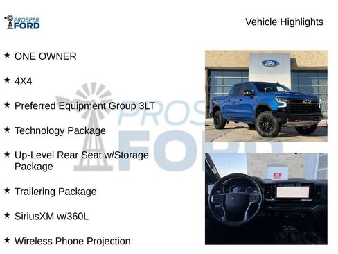 Used 2023 Chevrolet Silverado 1500 ZR2 w/ Technology Package image 5