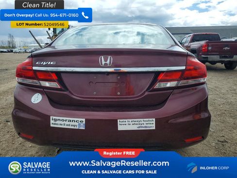 Used 2015 Honda Civic LX image 8