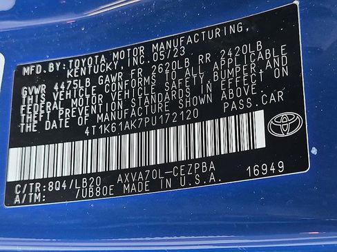 Used 2023 Toyota Camry XSE FWD image 36