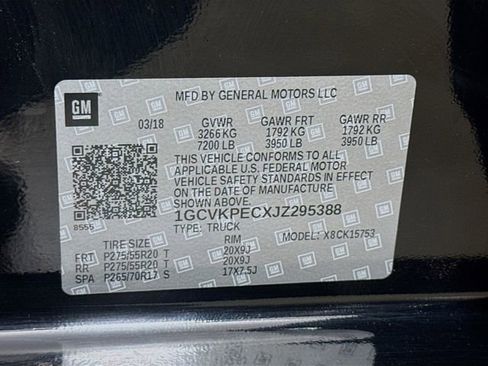 Used 2018 Chevrolet Silverado 1500 Custom w/ Custom Value Package image 32