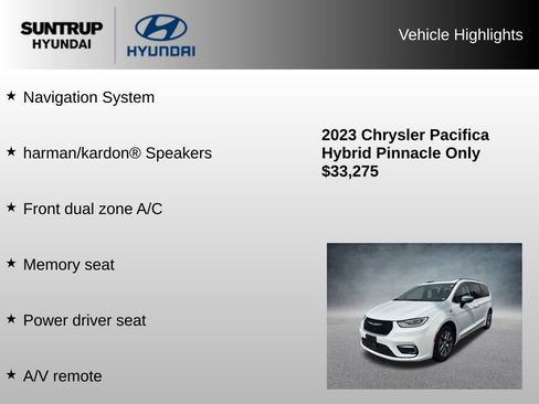 Used 2023 Chrysler Pacifica Pinnacle image 8