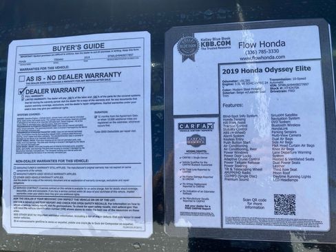 Used 2019 Honda Odyssey Elite image 37