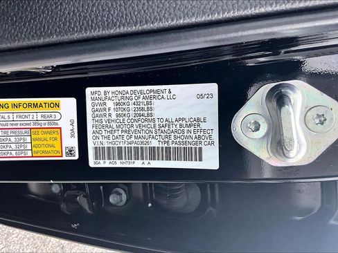 Used 2023 Honda Accord EX image 35