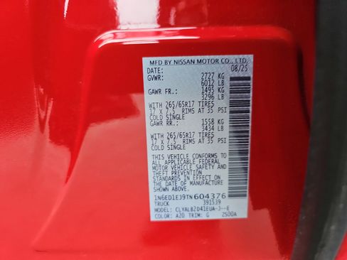 Used 2026 Nissan Frontier SV w/ Tow Package RWD image 36