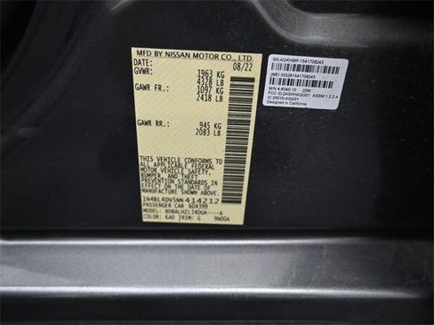 Used 2022 Nissan Altima 2.5 SV image 19