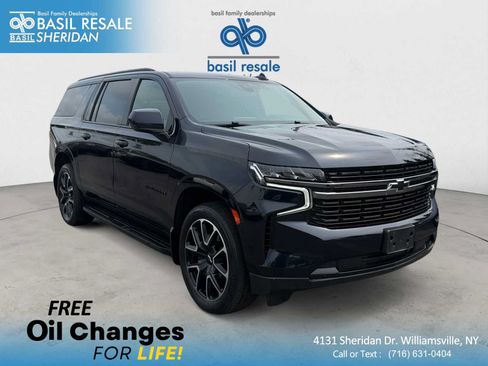 Used 2021 Chevrolet Suburban RST w/ Rear Media and Nav Package AWD/4WD image 1