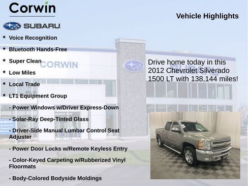 Used 2012 Chevrolet Silverado 1500 LT w/ All-Star Edition AWD/4WD image 6
