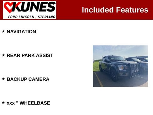 Used 2018 Ford F150 XLT w/ Equipment Group 302A Luxury AWD/4WD image 2