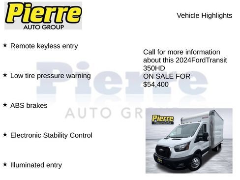 New 2024 Ford Transit 350 DRW w/ Interior Upgrade Package RWD image 7
