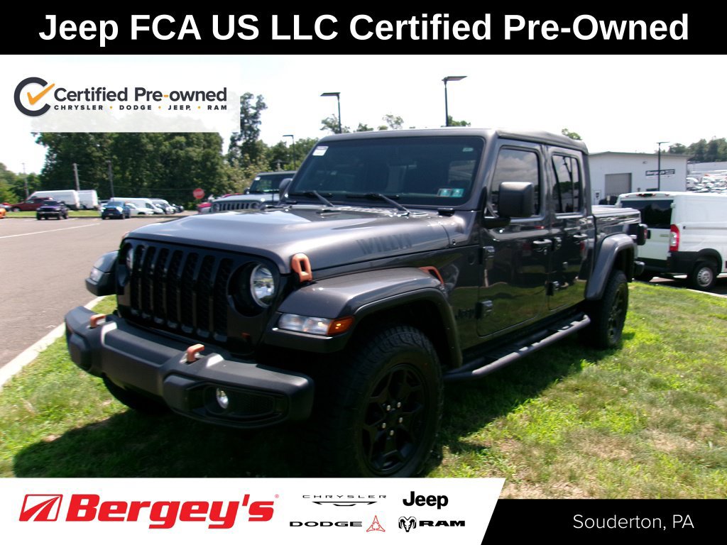 Certified 2021 Jeep Gladiator Sport AWD/4WD image 1