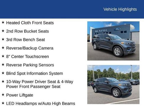 Certified 2023 Ford Explorer XLT RWD image 30