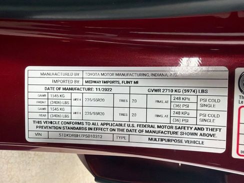 Used 2023 Toyota Highlander XSE AWD/4WD image 49