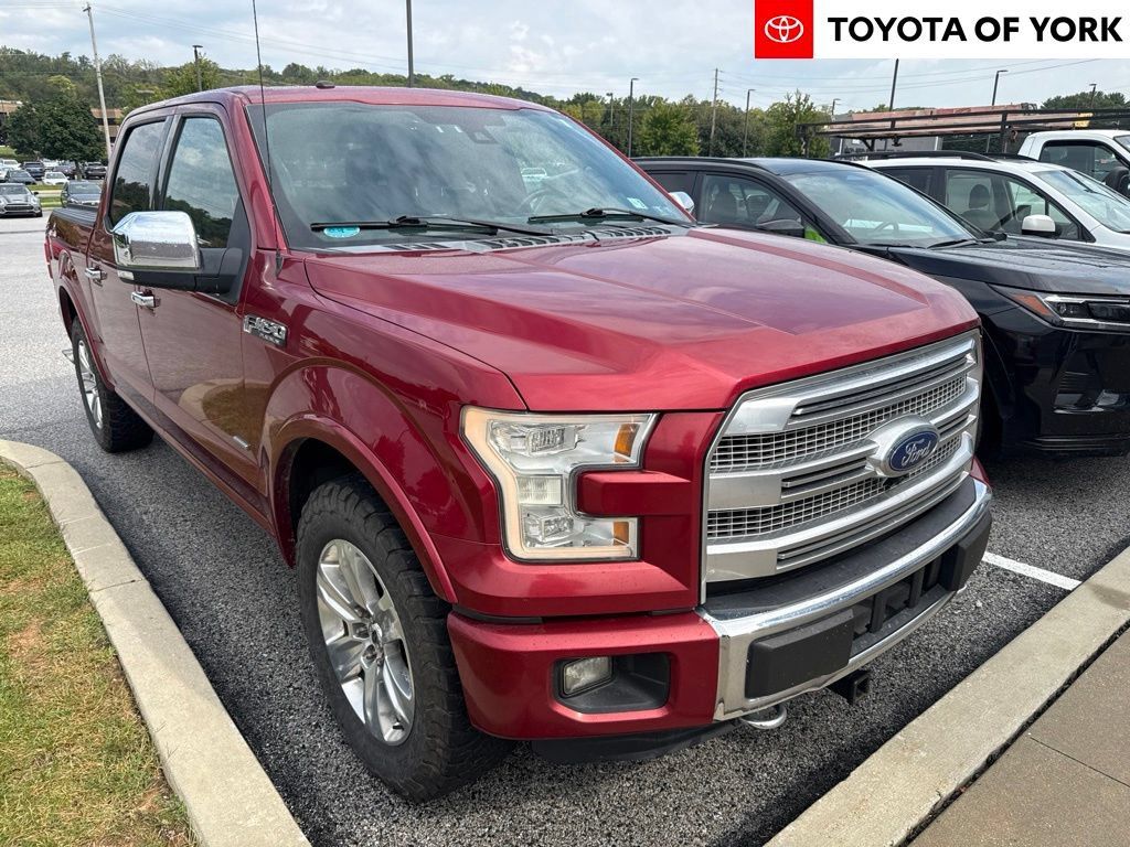 Used 2016 Ford F150 Platinum w/ Equipment Group 701A Luxury AWD/4WD image 1