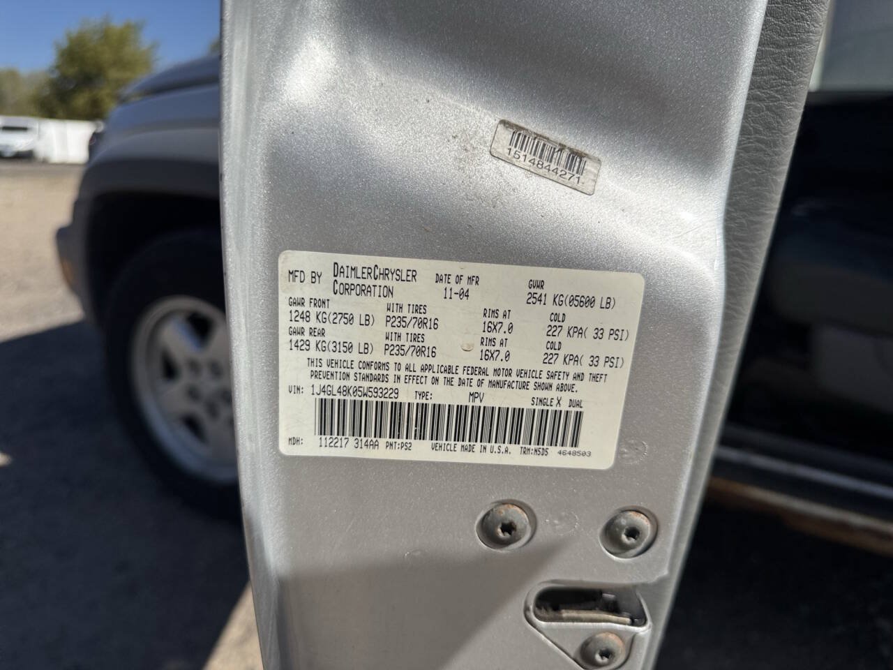 Used 2005 Jeep Liberty Sport AWD/4WD image 41