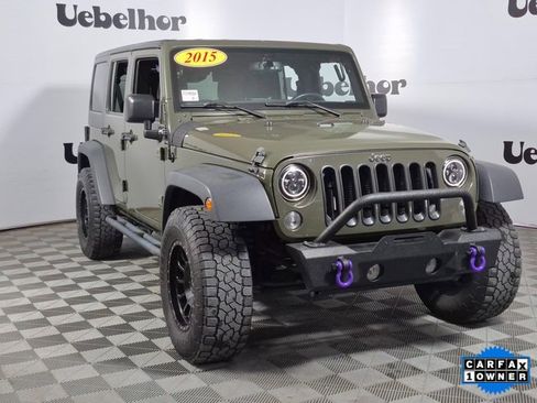 Used 2015 Jeep Wrangler Unlimited Sport w/ Quick Order Package 24S image 1
