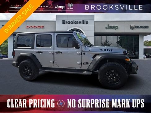 Used 2021 Jeep Wrangler Unlimited Sport AWD/4WD image 1