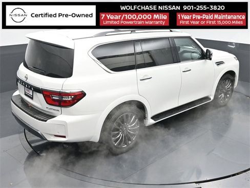 Certified 2024 Nissan Armada Platinum w/ Captain's Chairs Package image 34
