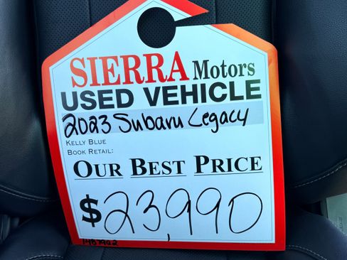 Used 2023 Subaru Legacy Limited AWD/4WD image 10