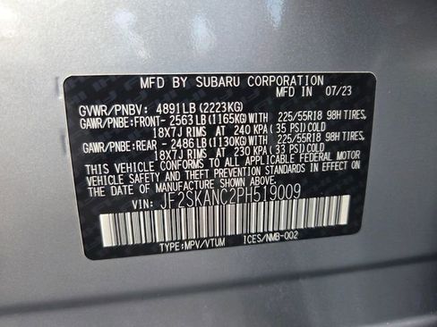 Used 2023 Subaru Forester Limited w/ Popular Package #2 image 20