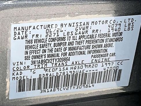 New 2026 Nissan Sentra SV w/ SV Convenience Package FWD image 18
