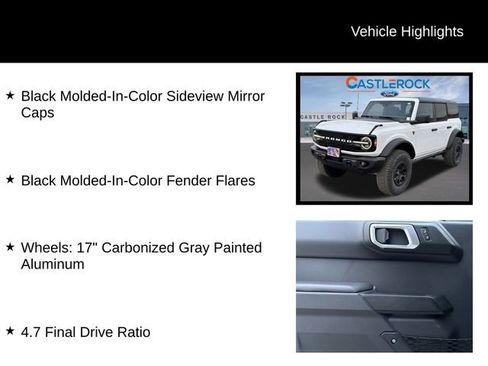 New 2025 Ford Bronco Badlands w/ Sasquatch Package image 14