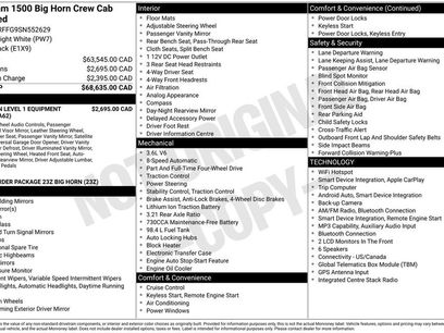 Used 2025 RAM 1500 Big Horn
