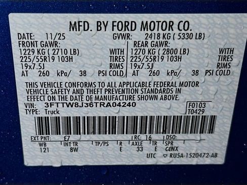 New 2026 Ford Maverick XLT w/ Equipment Group 301A image 12