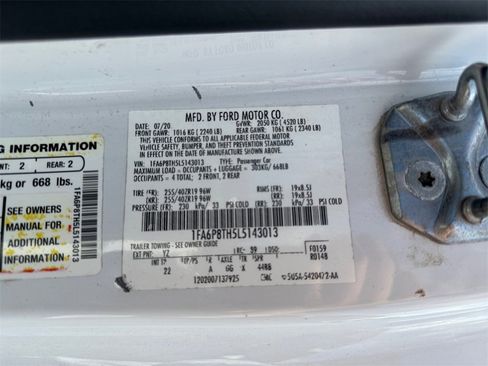 Used 2020 Ford Mustang Coupe w/ Black Accent Package image 30