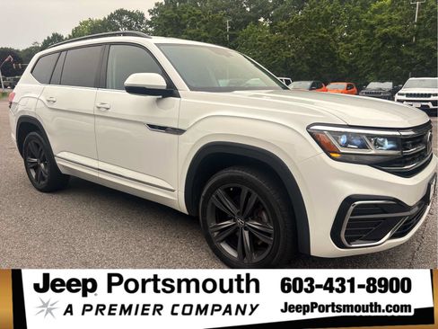 Used 2021 Volkswagen Atlas SE w/ Towing Package AWD/4WD image 1