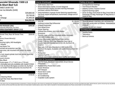 Used 2018 Chevrolet Silverado 1500 LS w/ Trailering Package image 25