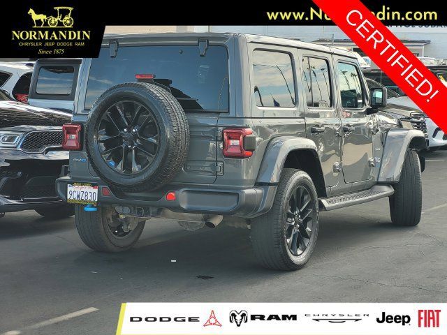 Certified 2022 Jeep Wrangler Unlimited Sahara AWD/4WD image 3
