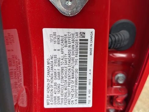 Used 2024 Honda Civic Touring image 9
