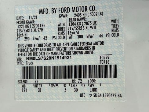 Used 2022 Ford Transit Connect XL image 32