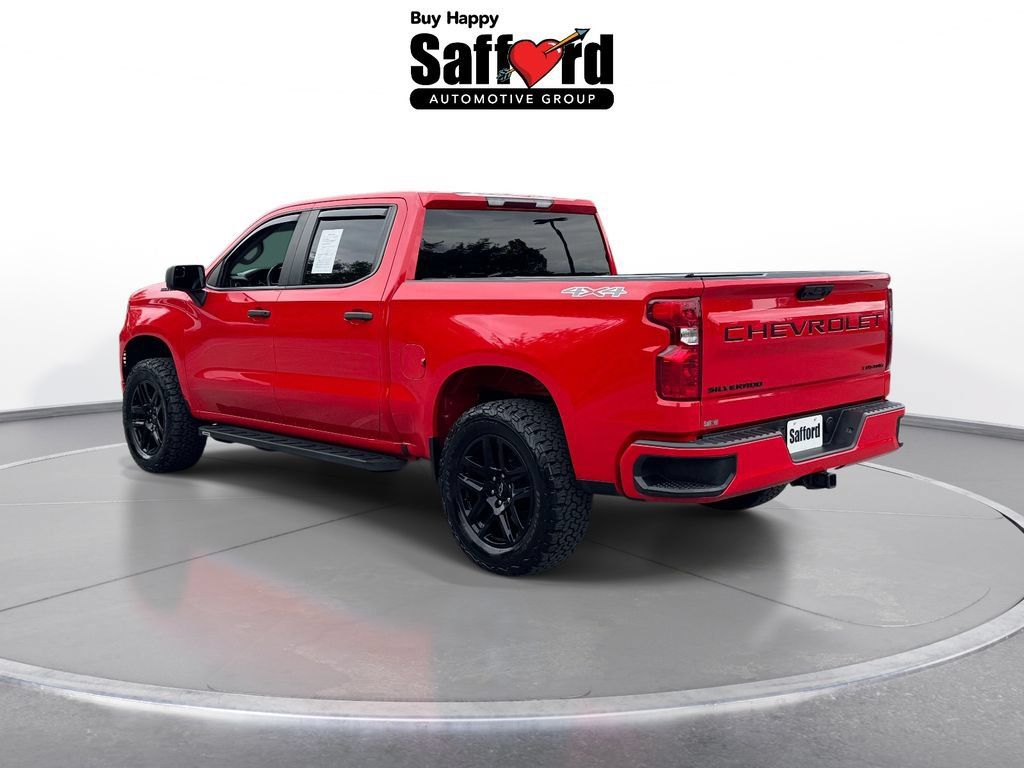 Used 2022 Chevrolet Silverado 1500 Custom w/ LPO, Dark Essentials Package AWD/4WD image 5