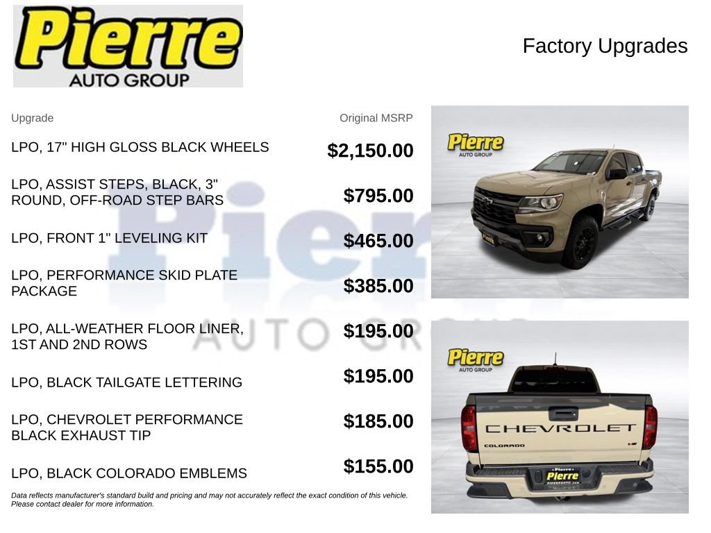 Used 2022 Chevrolet Colorado Z71 AWD/4WD image 14