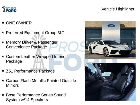 Used 2024 Chevrolet Corvette Stingray Premium Cpe w/ Z51 Performance Package image 5