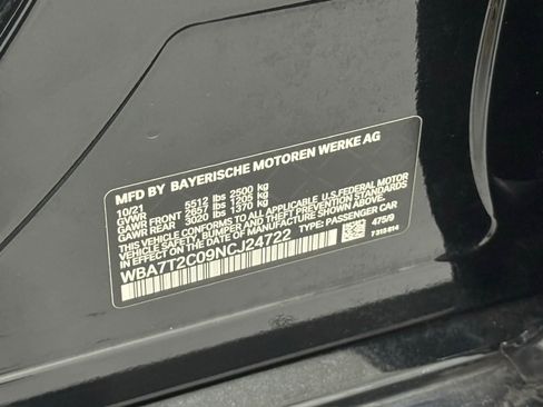 Used 2022 BMW 740i w/ Premium Package RWD image 52