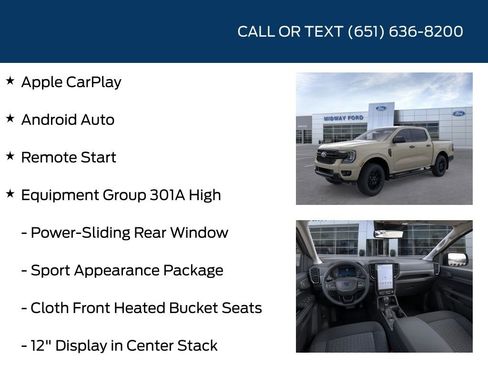 New 2025 Ford Ranger XLT AWD/4WD image 5