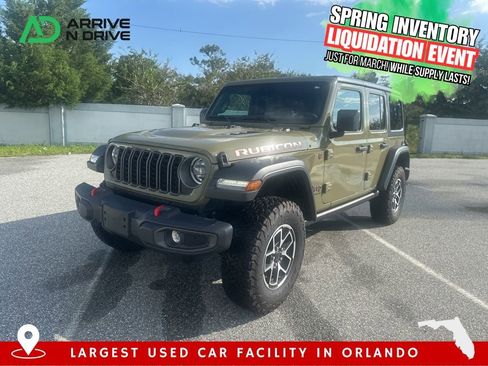 Used 2025 Jeep Wrangler Unlimited Rubicon image 1