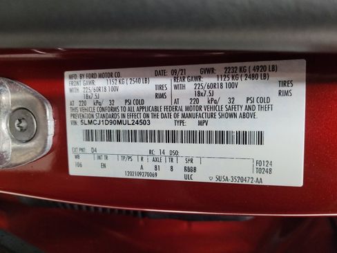 Used 2021 Lincoln Corsair AWD w/ Equipment Group 101A image 33