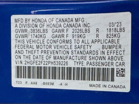 Used 2023 Honda Civic LX image 39