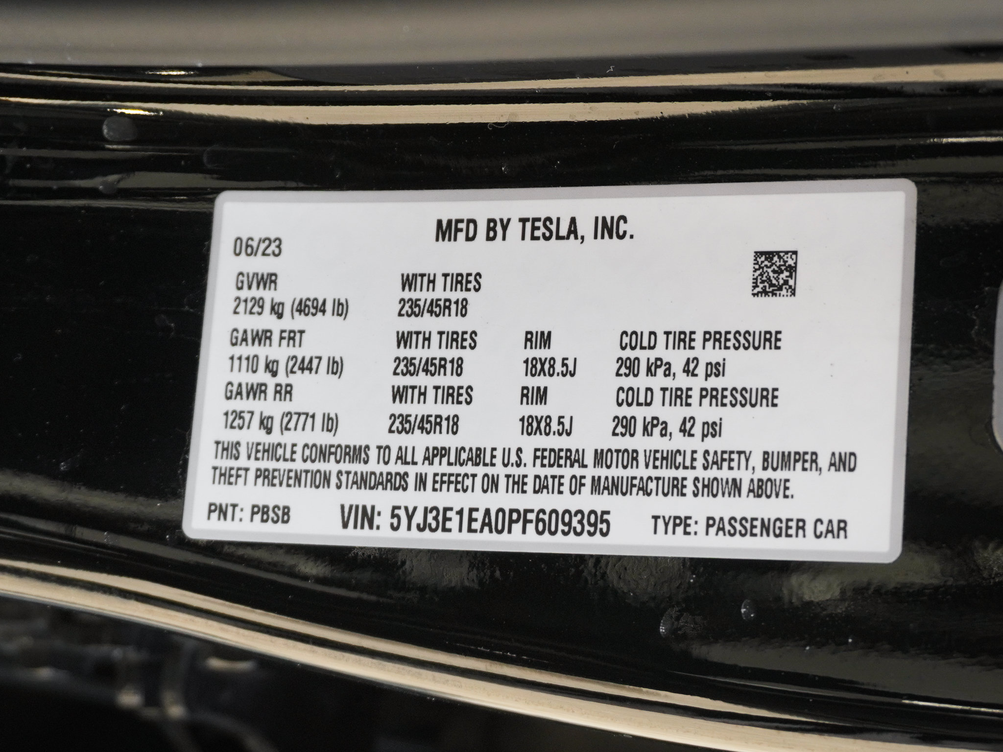 Used 2023 Tesla Model 3 Standard Range RWD image 36