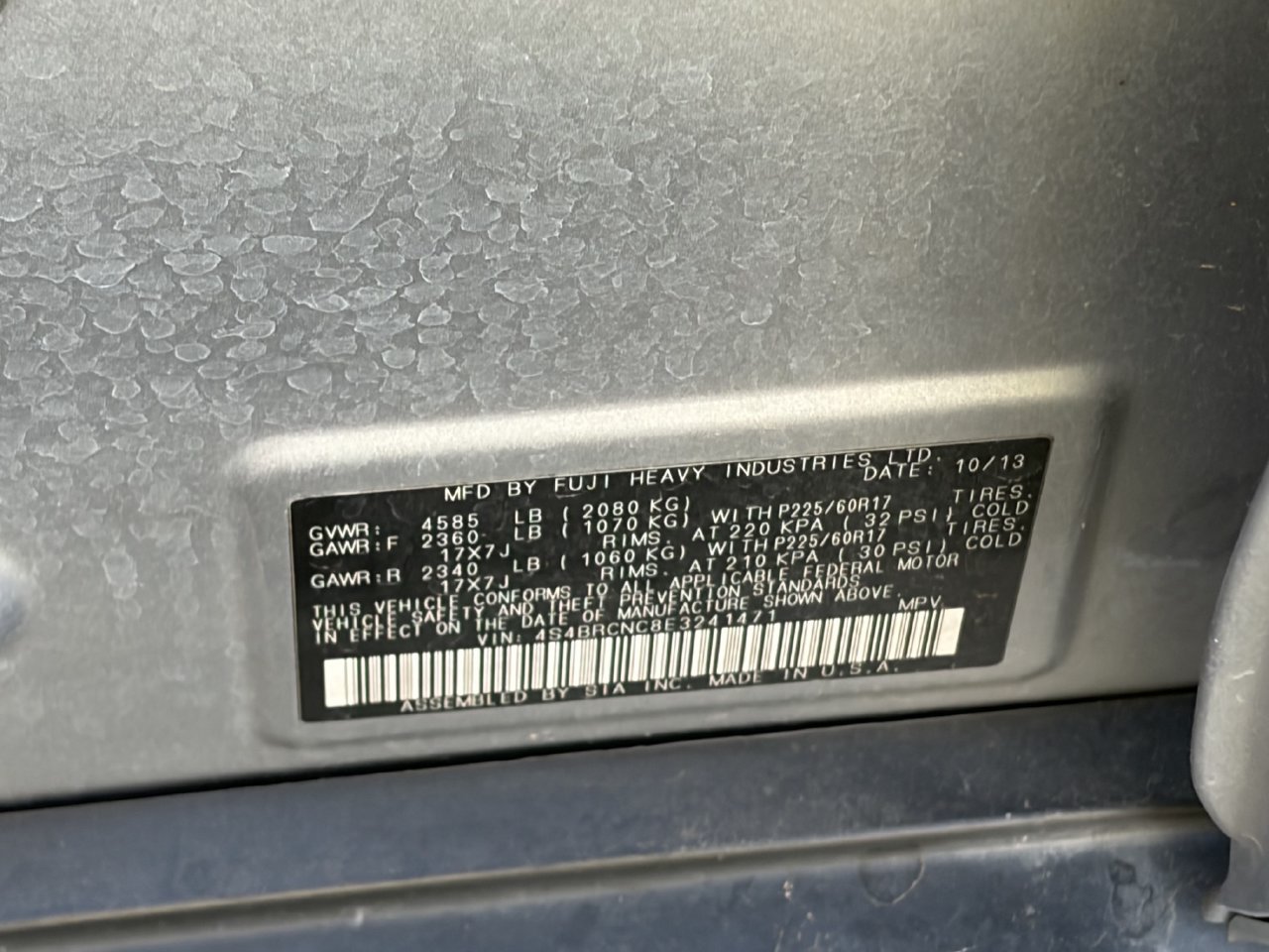 Used 2014 Subaru Outback 2.5i Limited AWD/4WD image 15