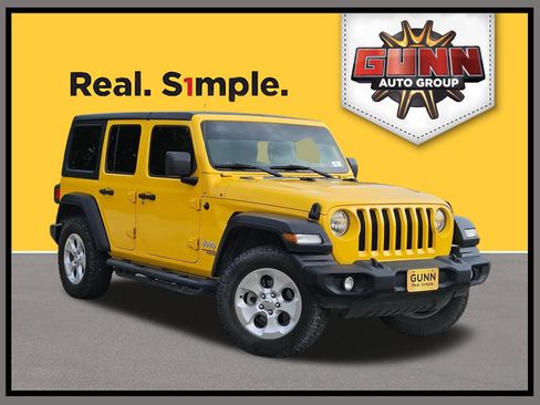 Used 2021 Jeep Wrangler Unlimited Sport AWD/4WD image 1