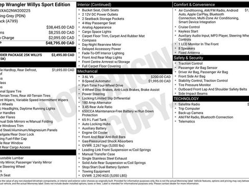 Used 2022 Jeep Wrangler Willys image 10