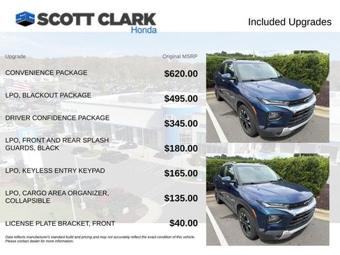 Used 2021 Chevrolet TrailBlazer LT w/ Convenience Package FWD image 4