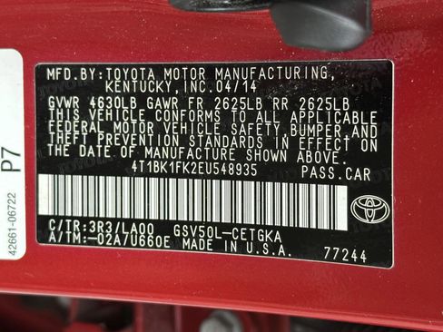 Used 2014 Toyota Camry XLE image 15