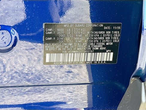 New 2026 Subaru Ascent Touring image 34